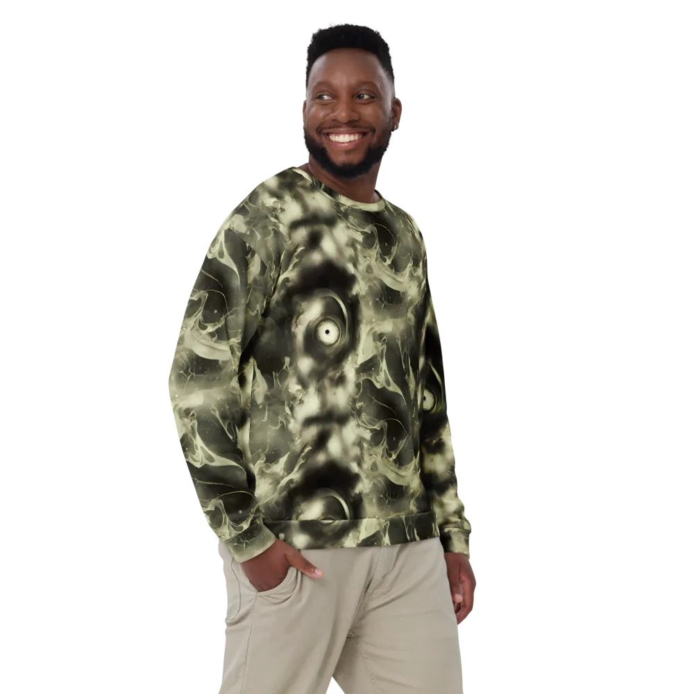 Biomech Whirl on Sweatshirt — Front