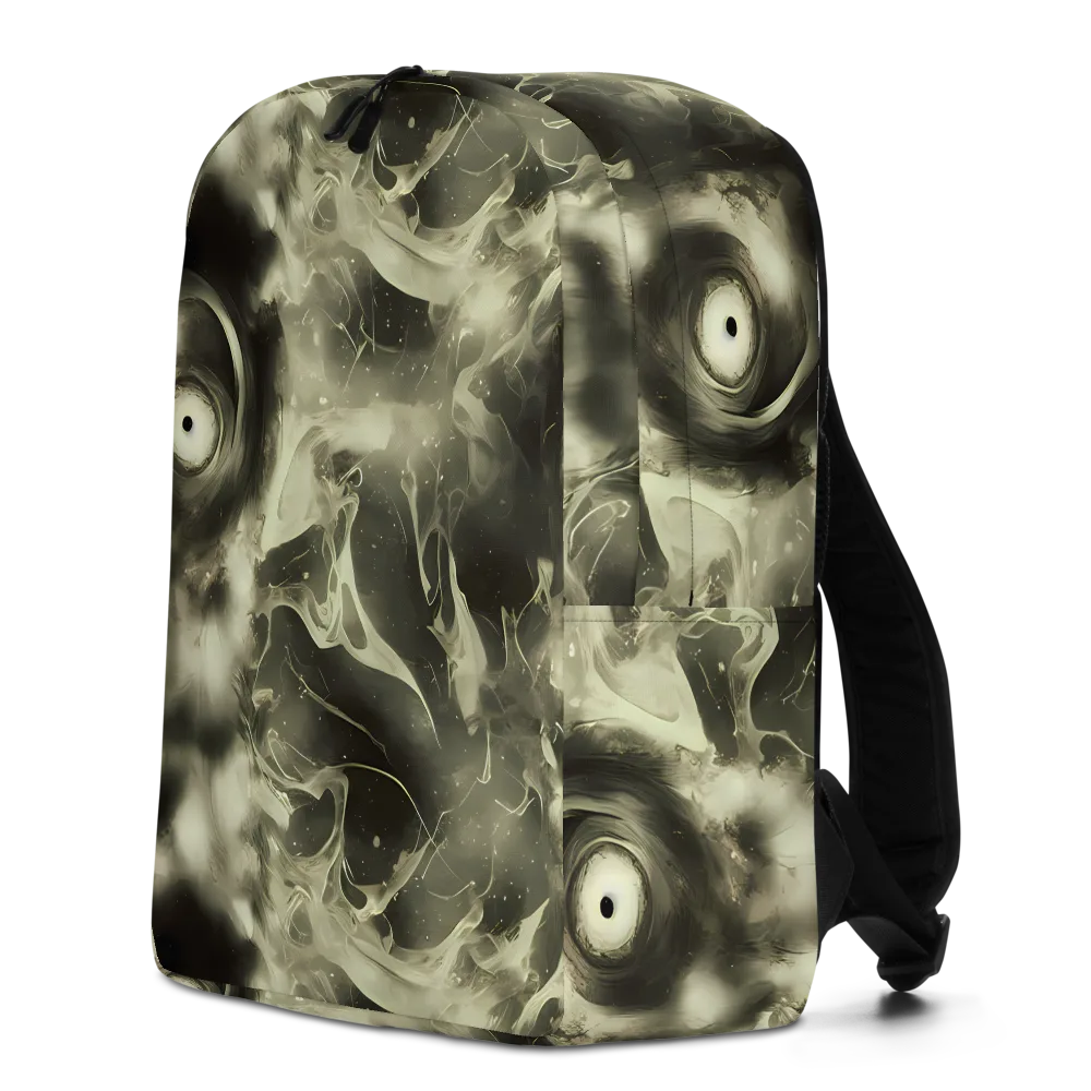Biomech Whirl on Minimalist Backpack — Left