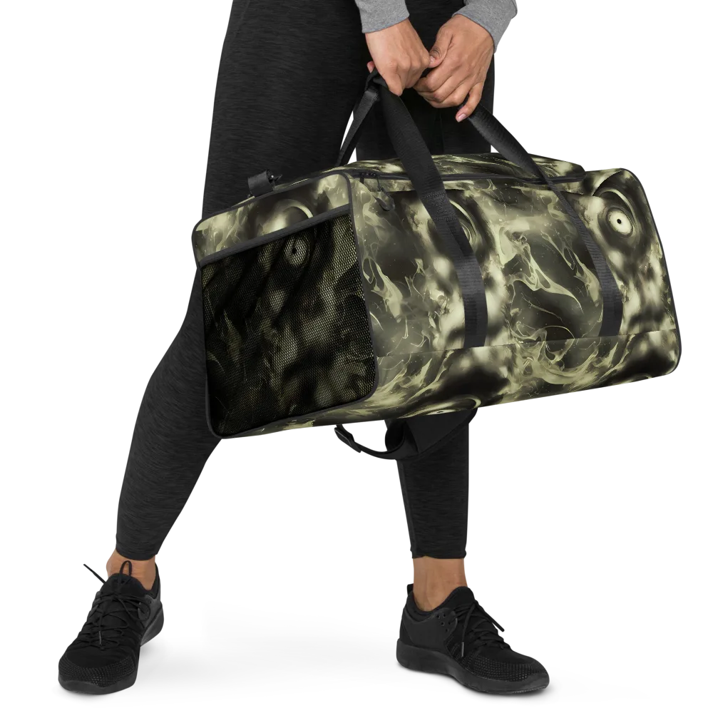 Biomech Whirl on Duffle Bag — Right Front