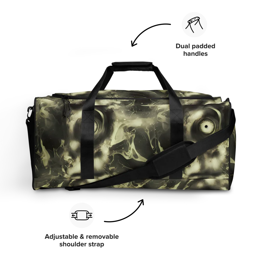 Biomech Whirl on Duffle Bag — Front