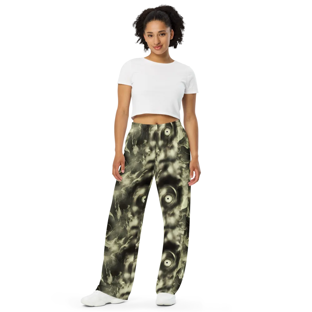 Biomech Whirl on Wide-Leg Pants — Front