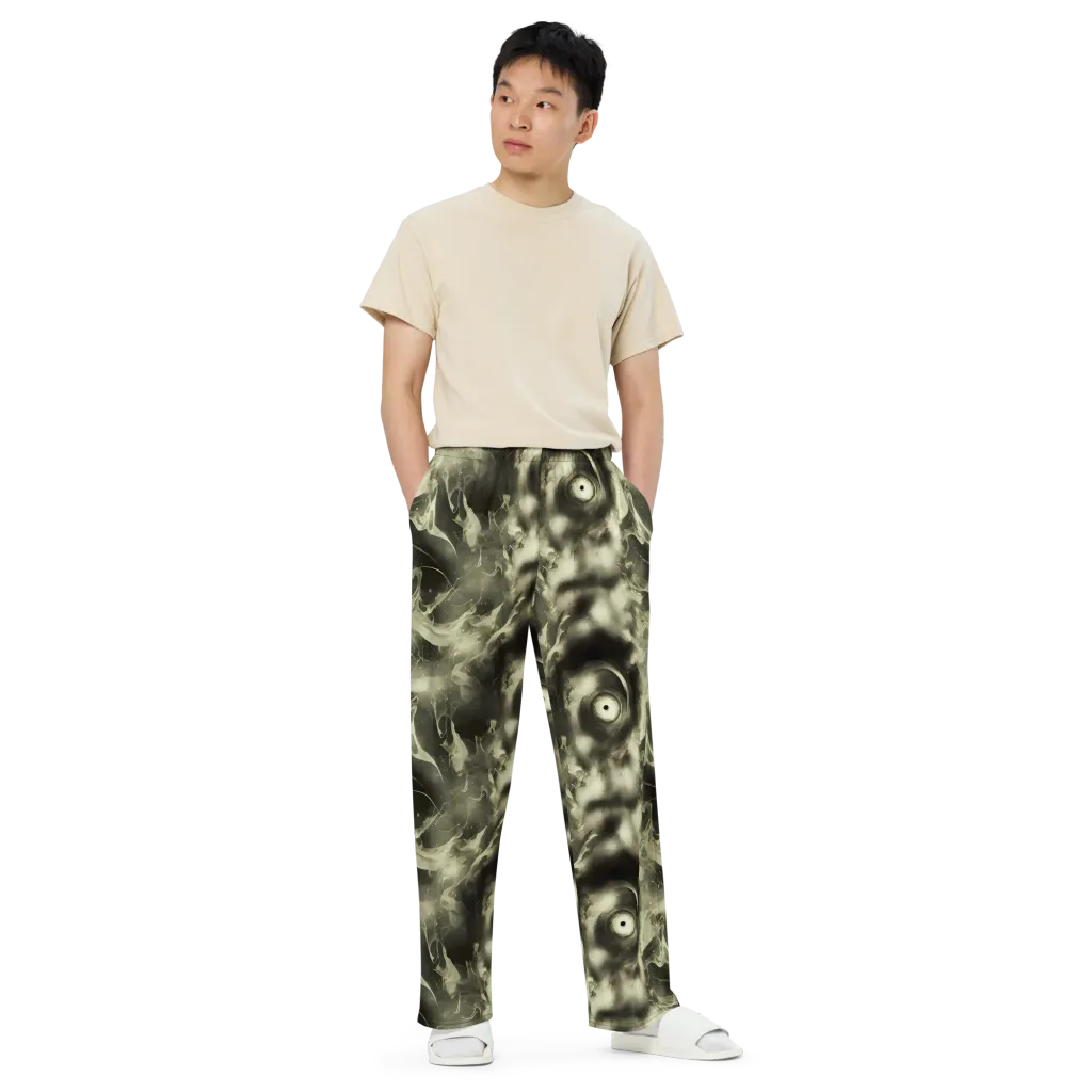 Biomech Whirl on Wide-Leg Pants — Front