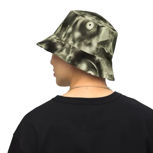 Biomech Whirl on a Reversible Bucket Hat