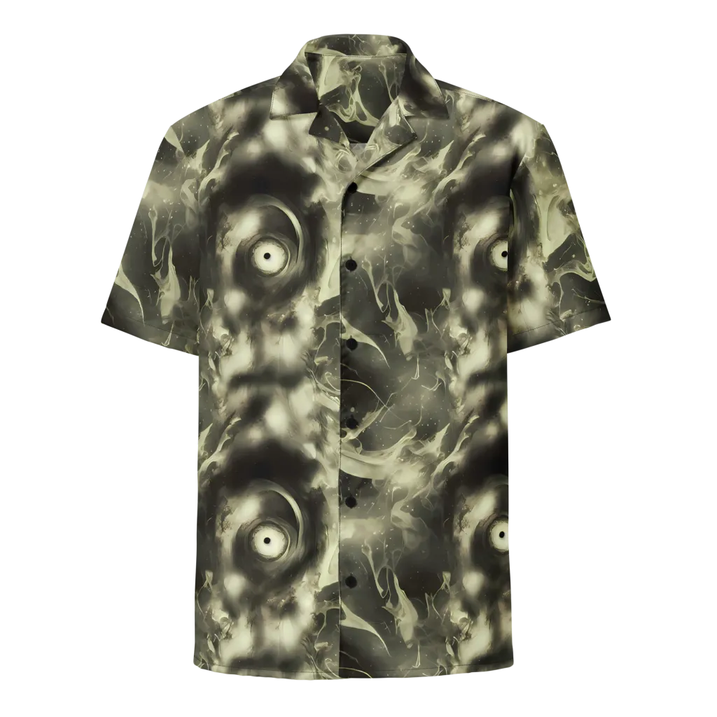 Biomech Whirl on Button Shirt — Front