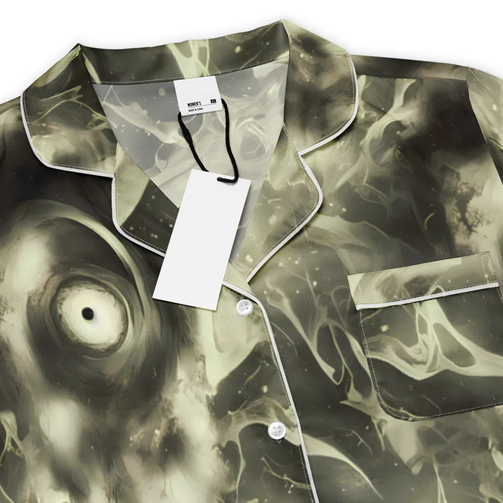 Biomech Whirl on Women's Short Sleeve Pajama Top — Product details