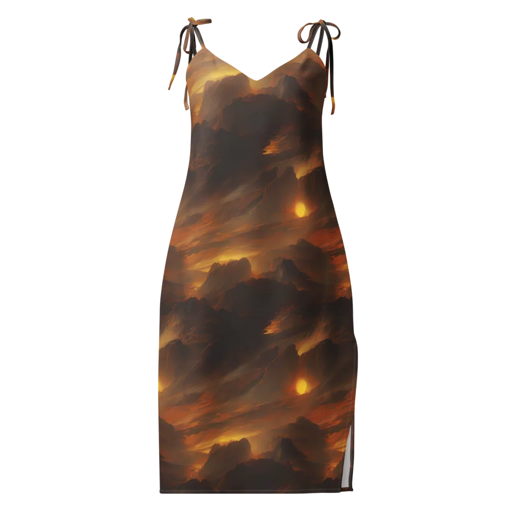 Sunset Shores on Slip Dress — Front