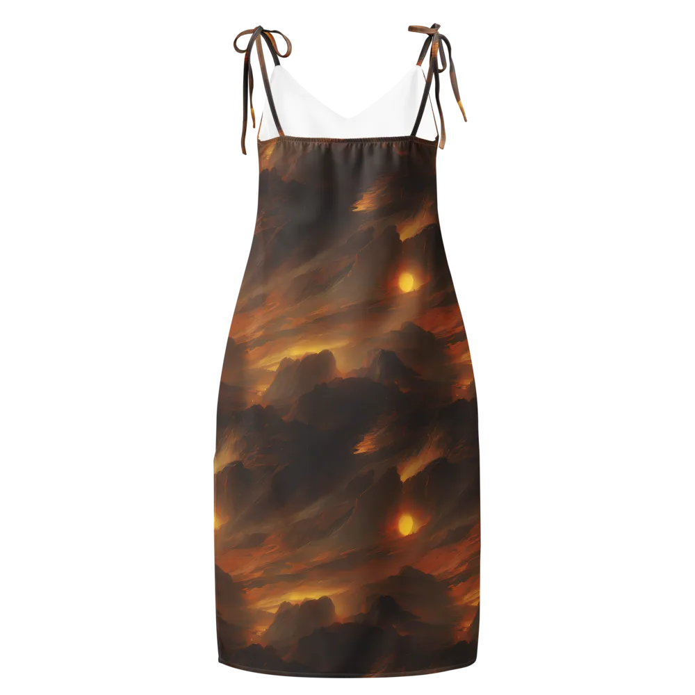 Sunset Shores on Slip Dress — Back