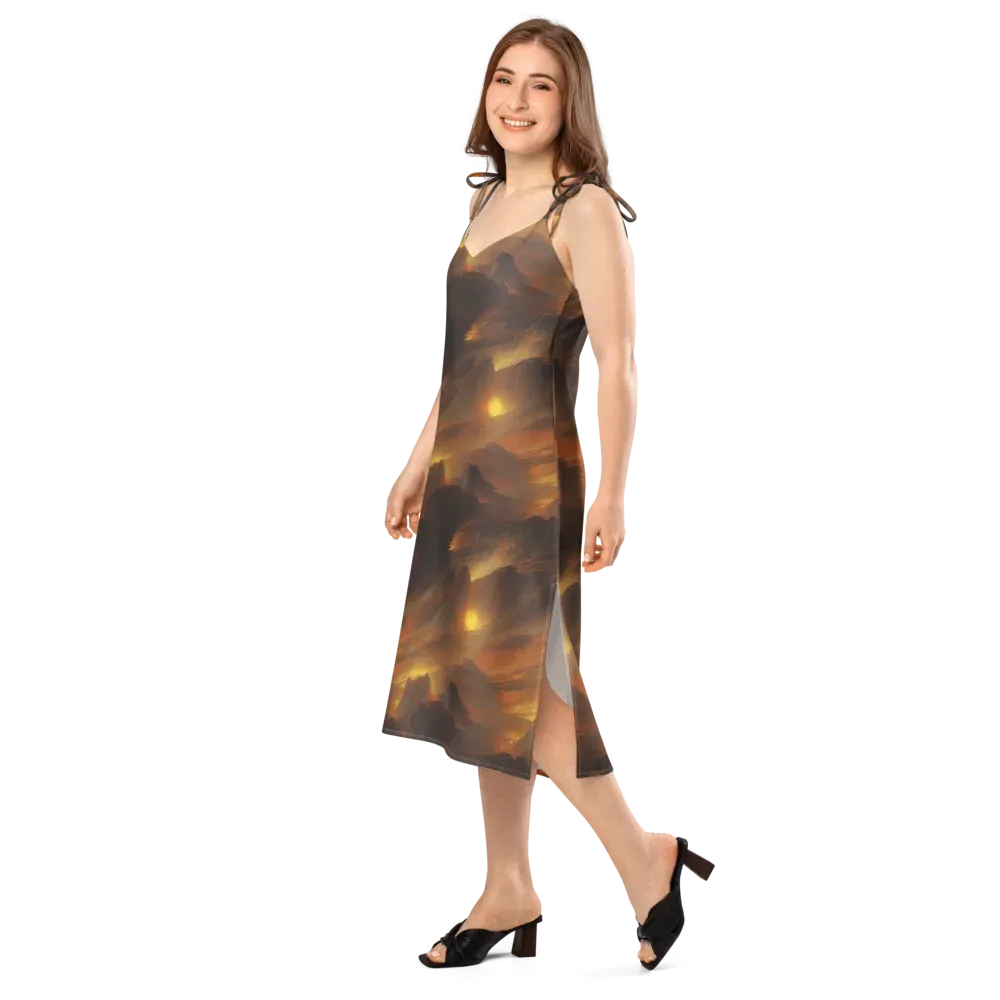 Sunset Shores on Slip Dress — Left Front