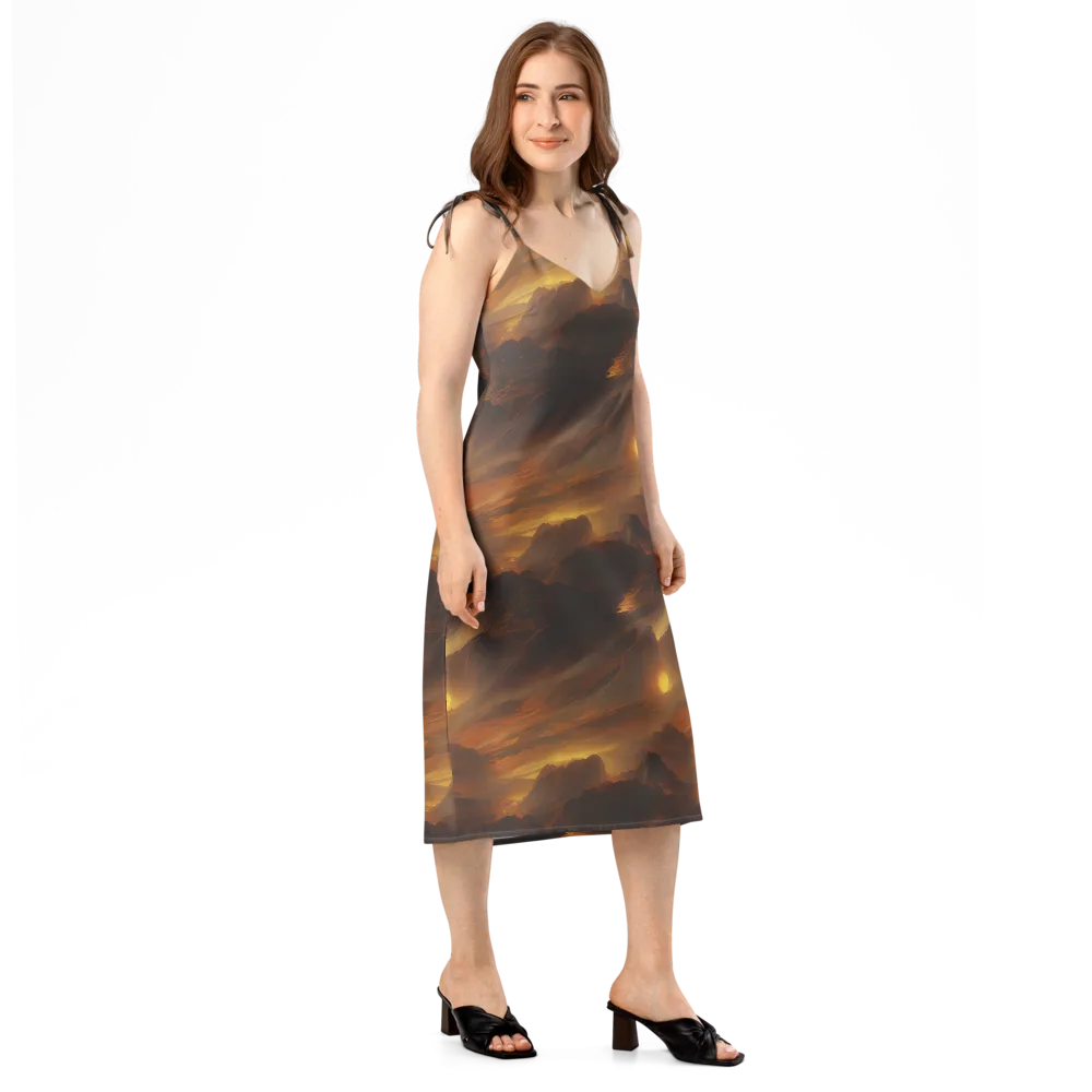 Sunset Shores on Slip Dress — Right Front