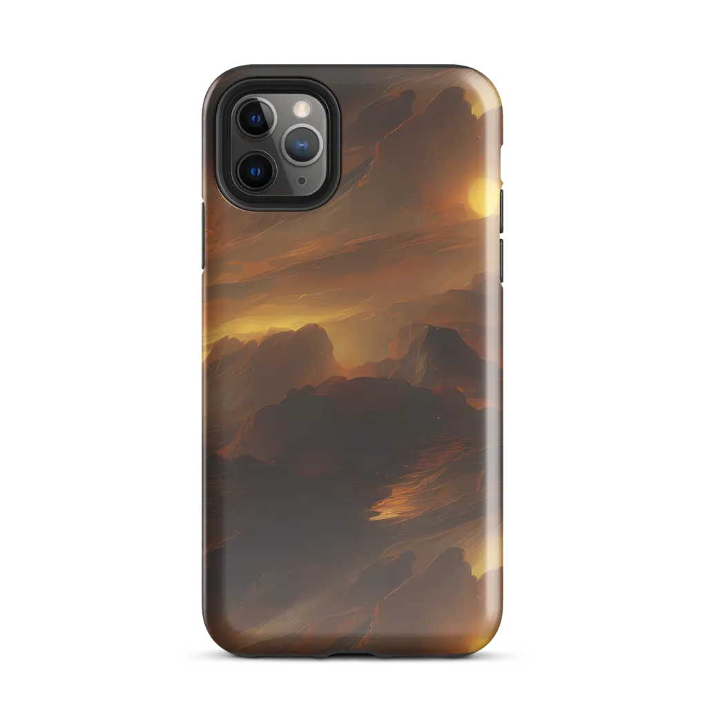 Sunset Shores on Tough Case for iPhone® — Front