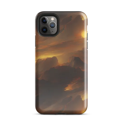 Sunset Shores on a Tough Case for iPhone®