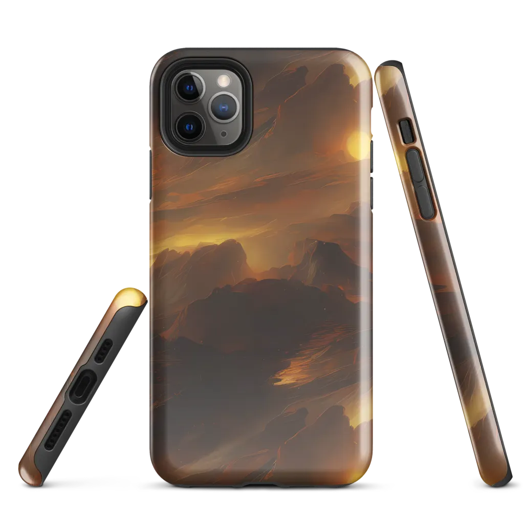 Sunset Shores on Tough Case for iPhone® — Front