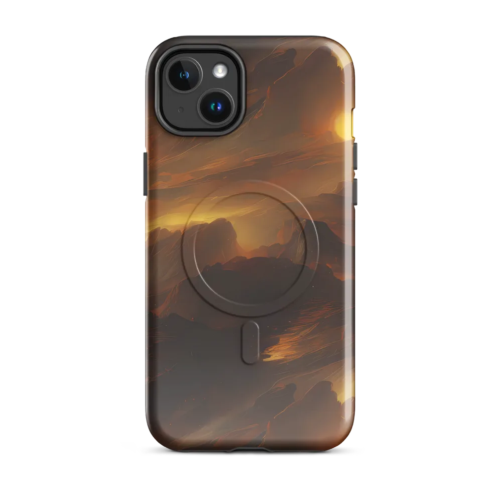 Sunset Shores on MagSafe Tough Case for iPhone® — Front