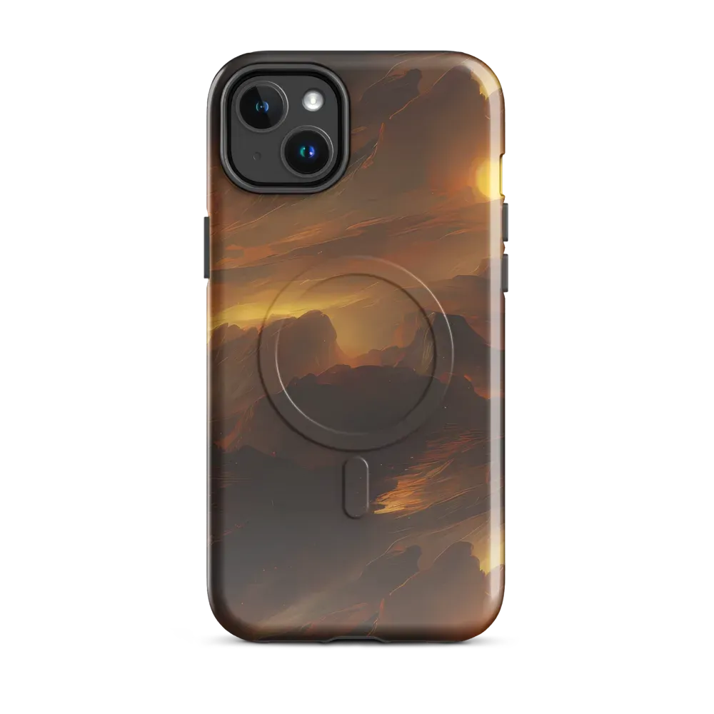Sunset Shores on MagSafe Tough Case for iPhone® — Front