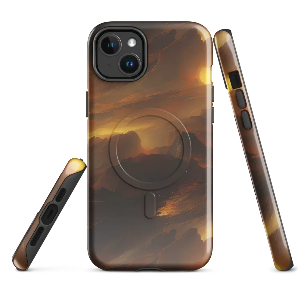 Sunset Shores on MagSafe Tough Case for iPhone® — Front