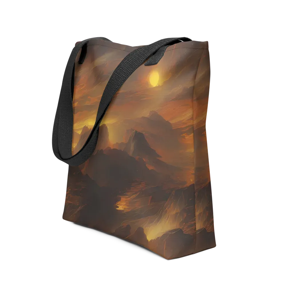 Sunset Shores on Tote Bag — Front