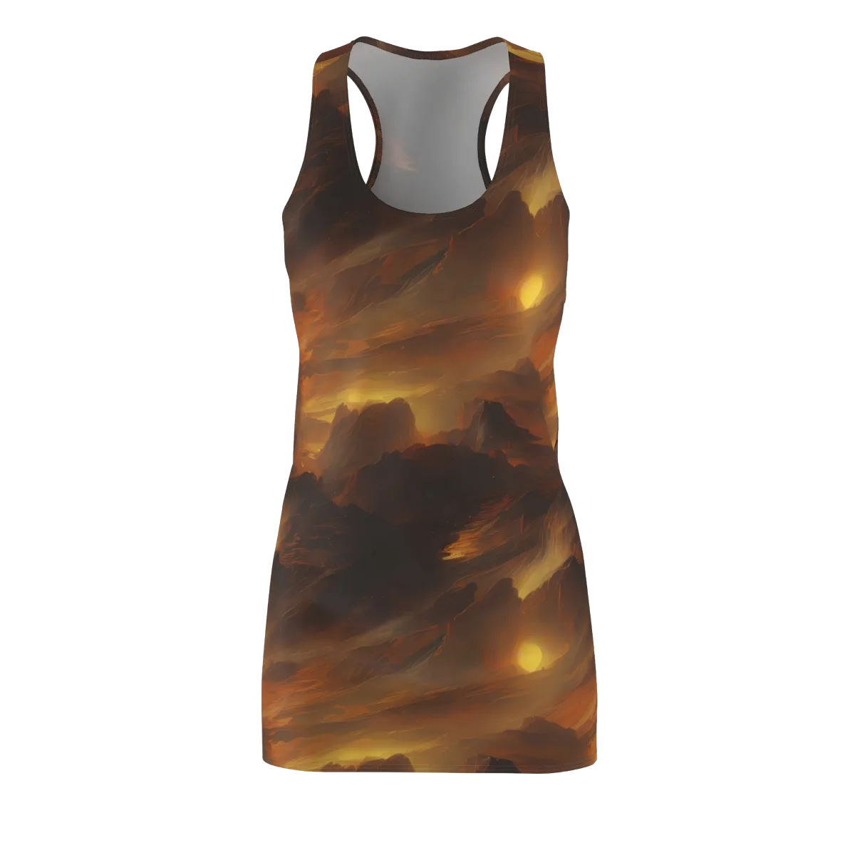 Sunset Shores on Racerback Dress — Front