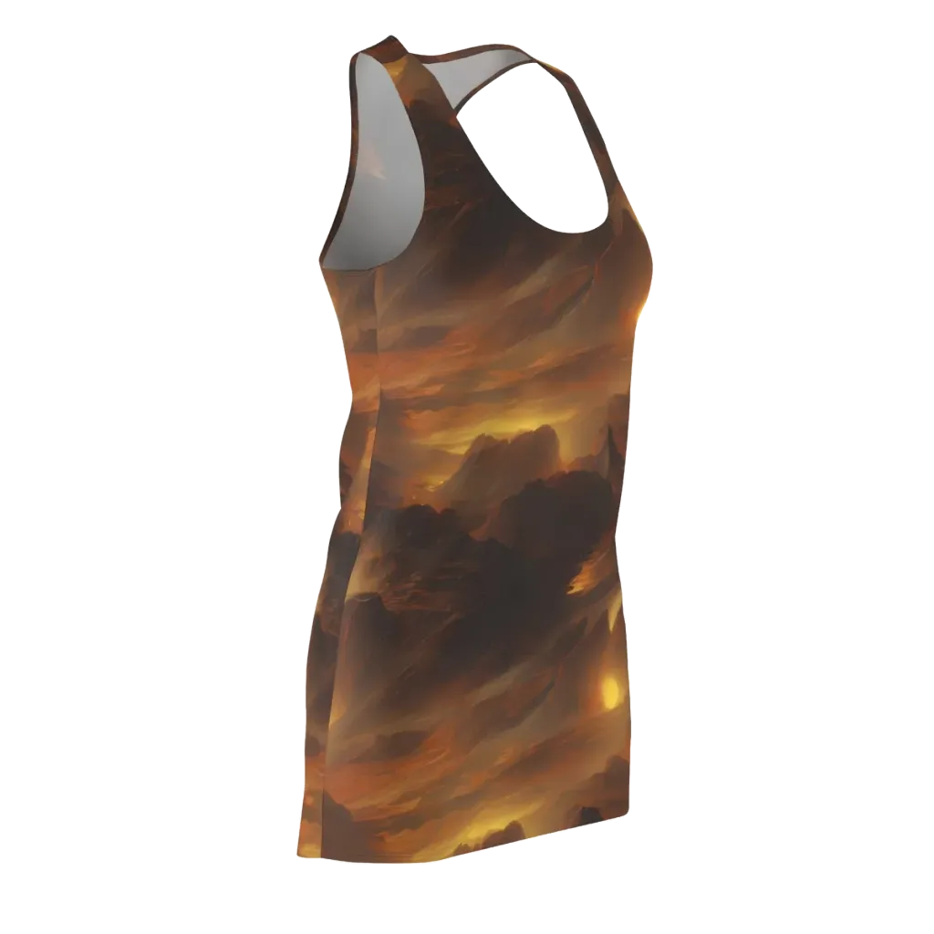 Sunset Shores on Racerback Dress — Front Side