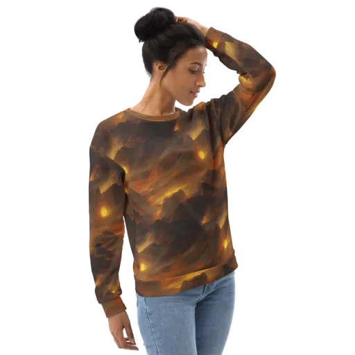 Sunset Shores on a Sweatshirt