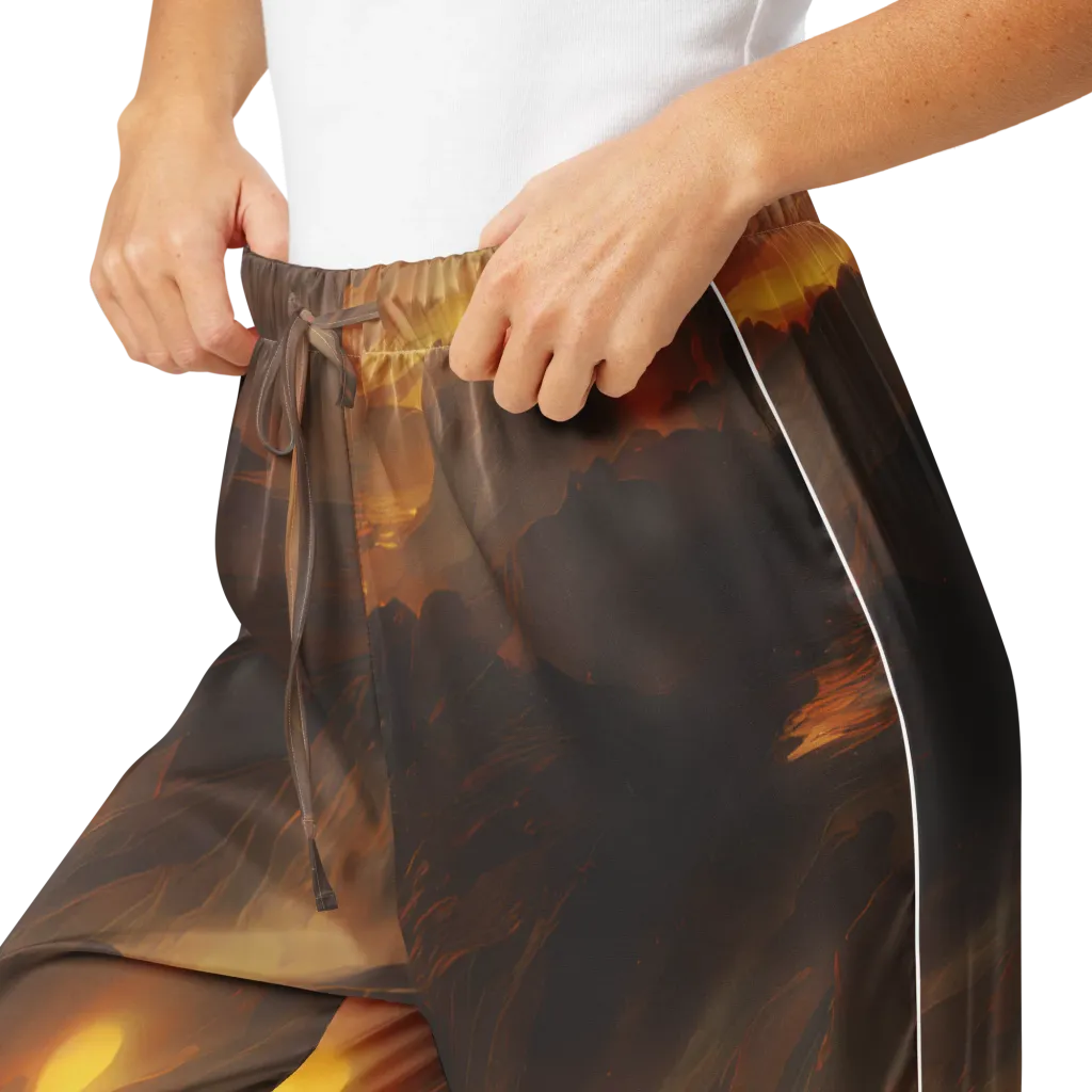 Sunset Shores on Women's Pajama Pants — Product details