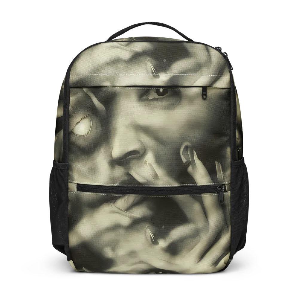 Newtonian Whisper on Utility Backpack — Front