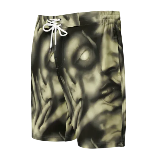 Newtonian Whisper on a Men's Board Shorts