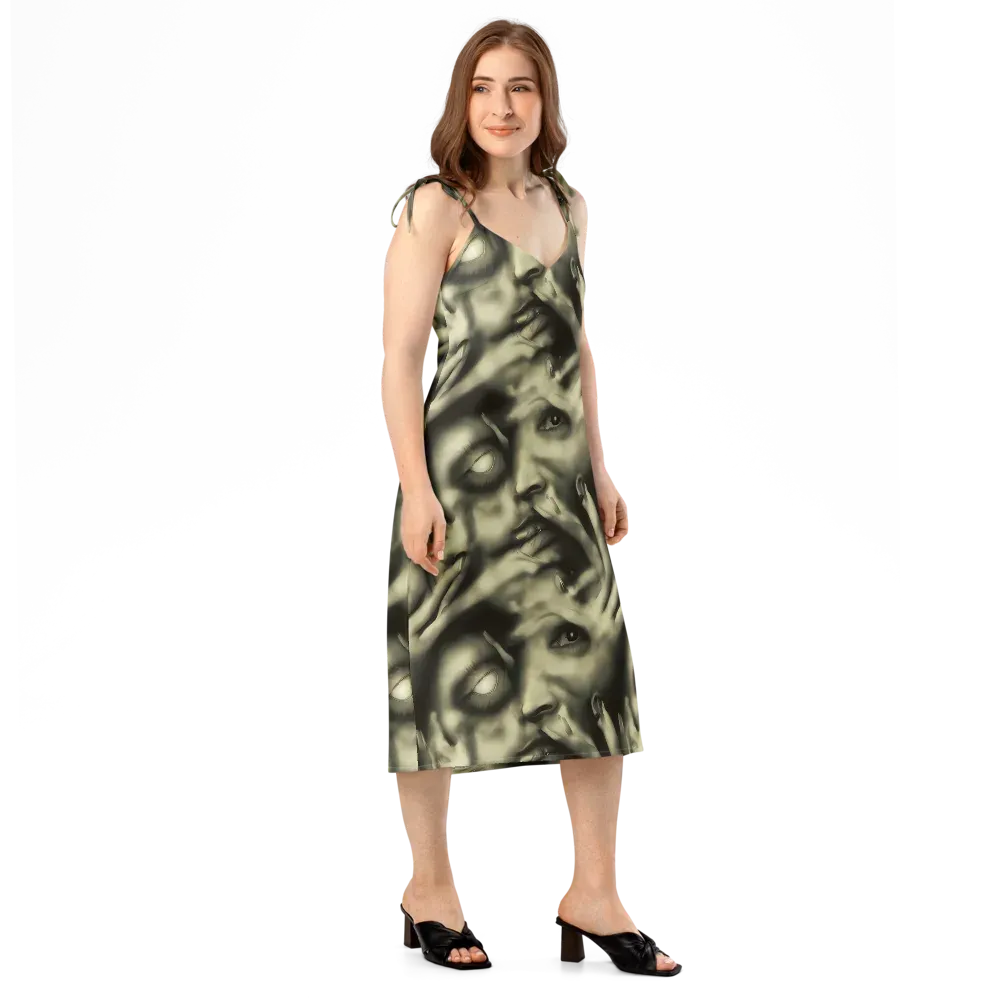 Newtonian Whisper on Slip Dress — Right Front