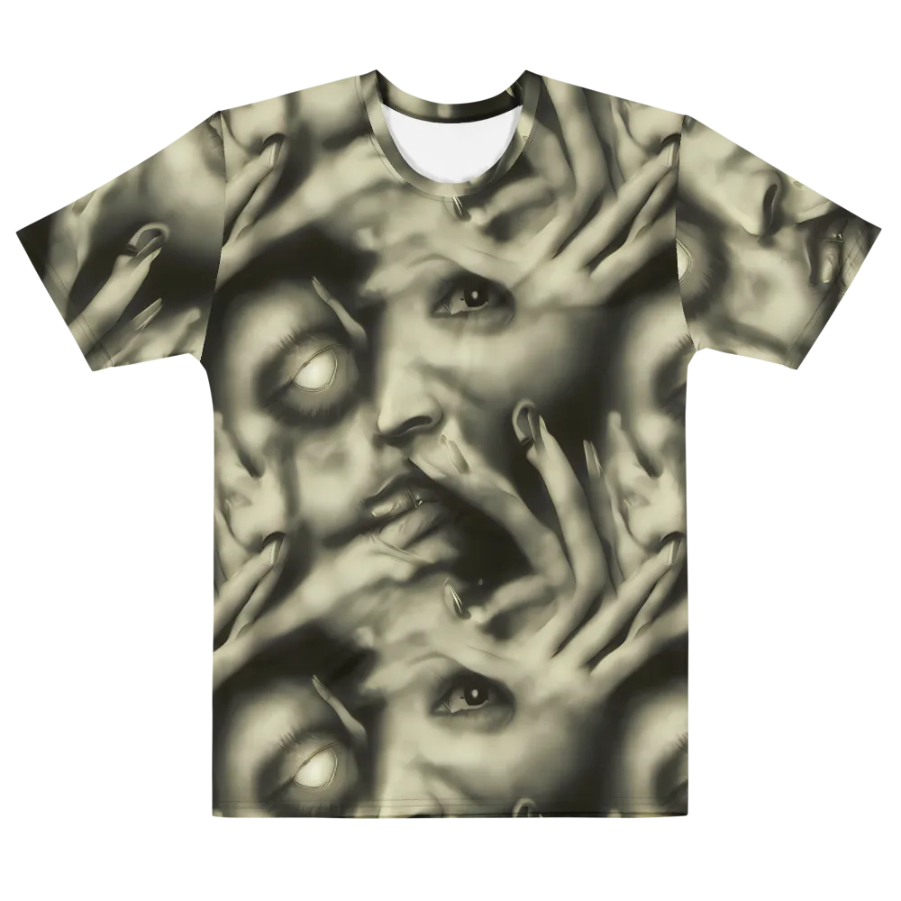 Newtonian Whisper on Men's Cotton Crew Neck T-Shirt — Front