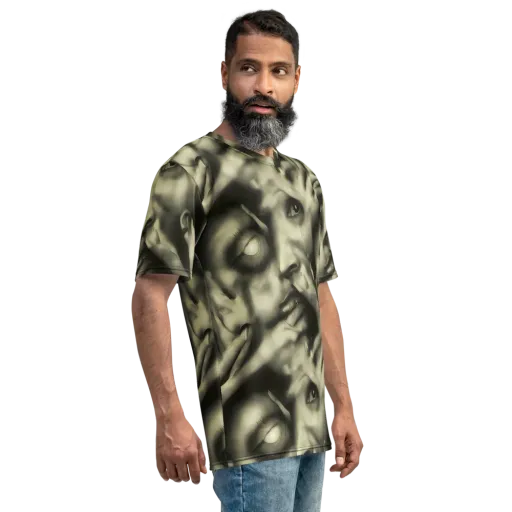 Newtonian Whisper on a Men's Crew Neck T-Shirt