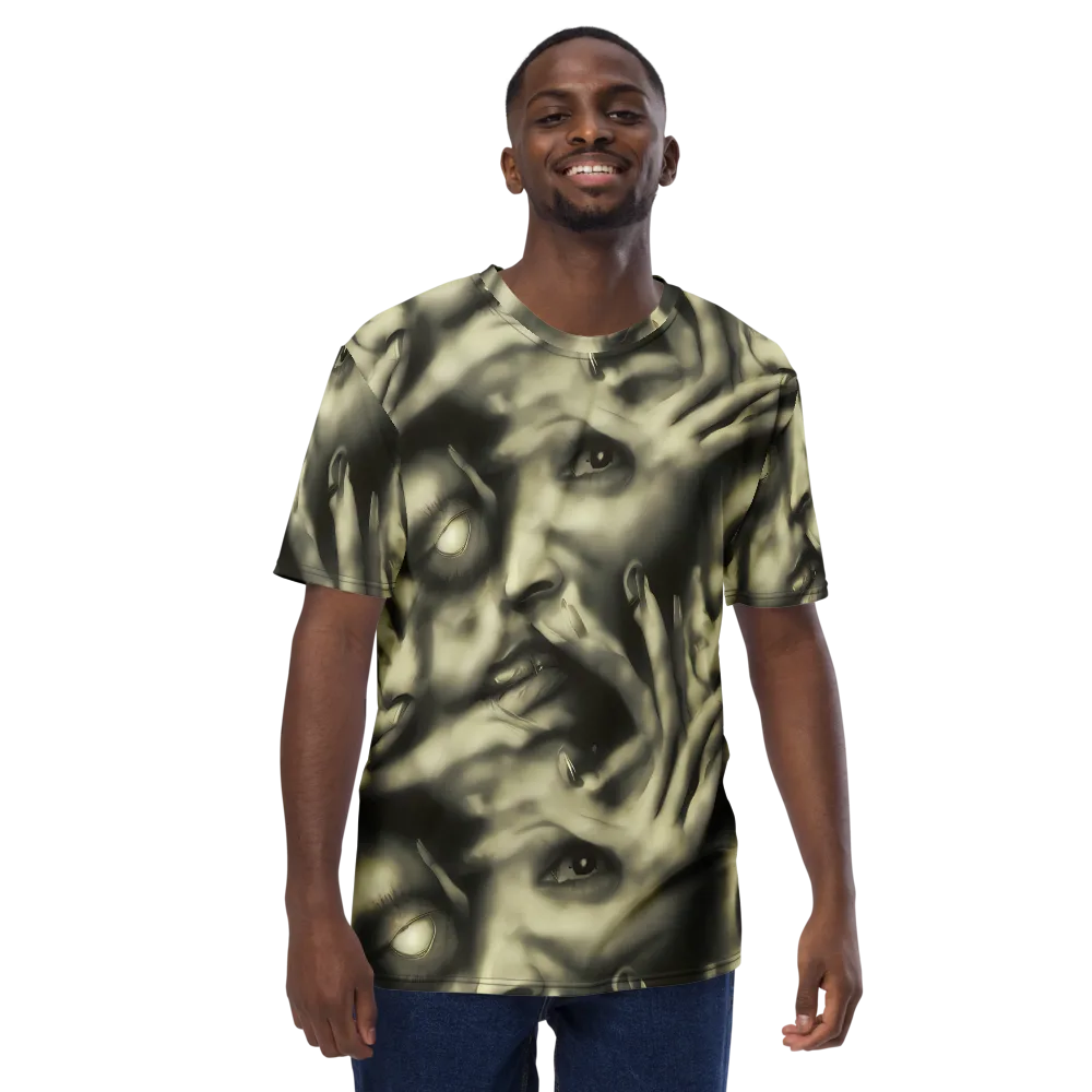 Newtonian Whisper on Men's Crew Neck T-Shirt — Front