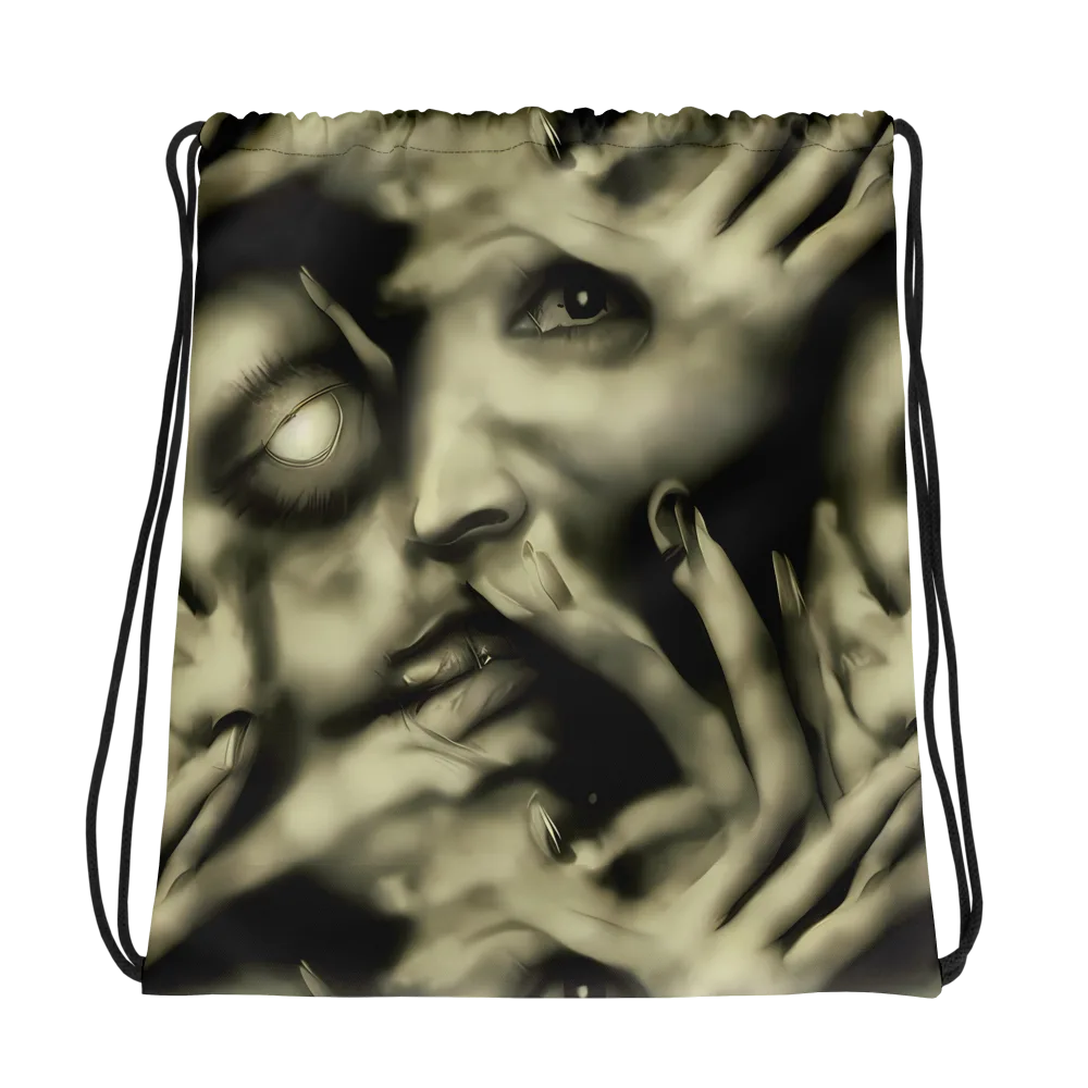 Newtonian Whisper on Drawstring Bag — Photo
