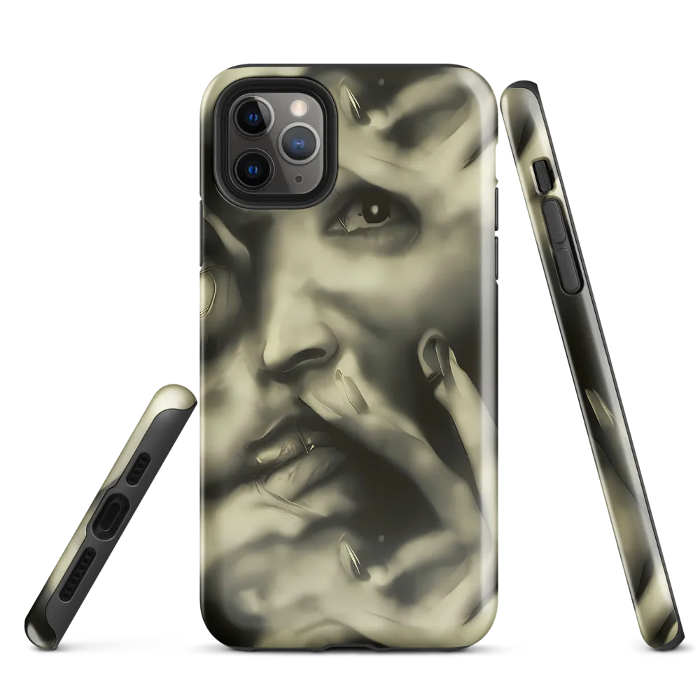 Newtonian Whisper on Tough Case for iPhone® — Front