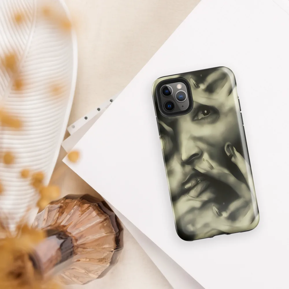 Newtonian Whisper on Tough Case for iPhone® — Front