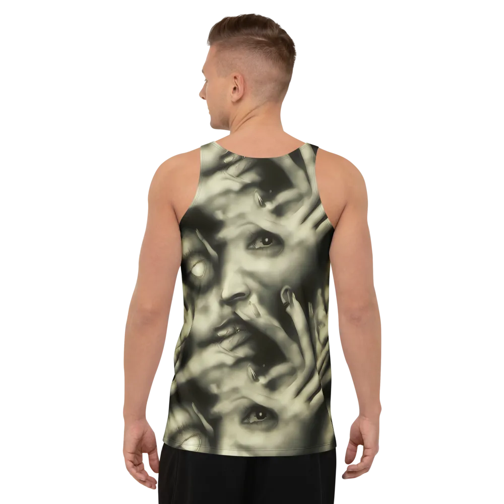 Newtonian Whisper on Men's Tank Top — Back