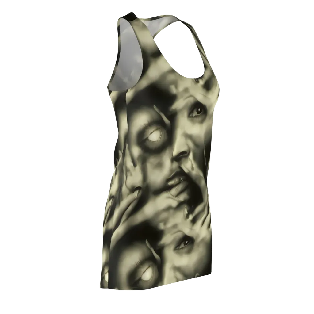 Newtonian Whisper on Racerback Dress — Front Side