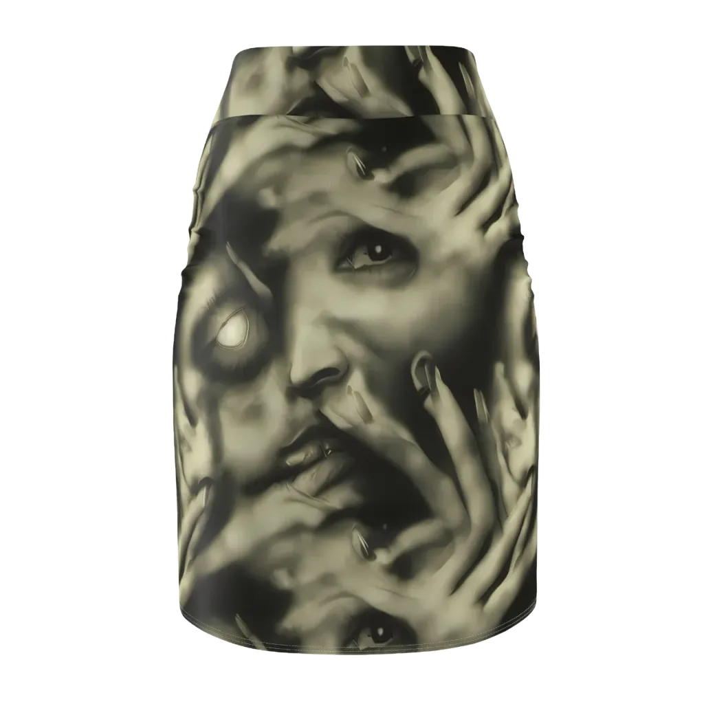 Newtonian Whisper on Pencil Skirt — Back