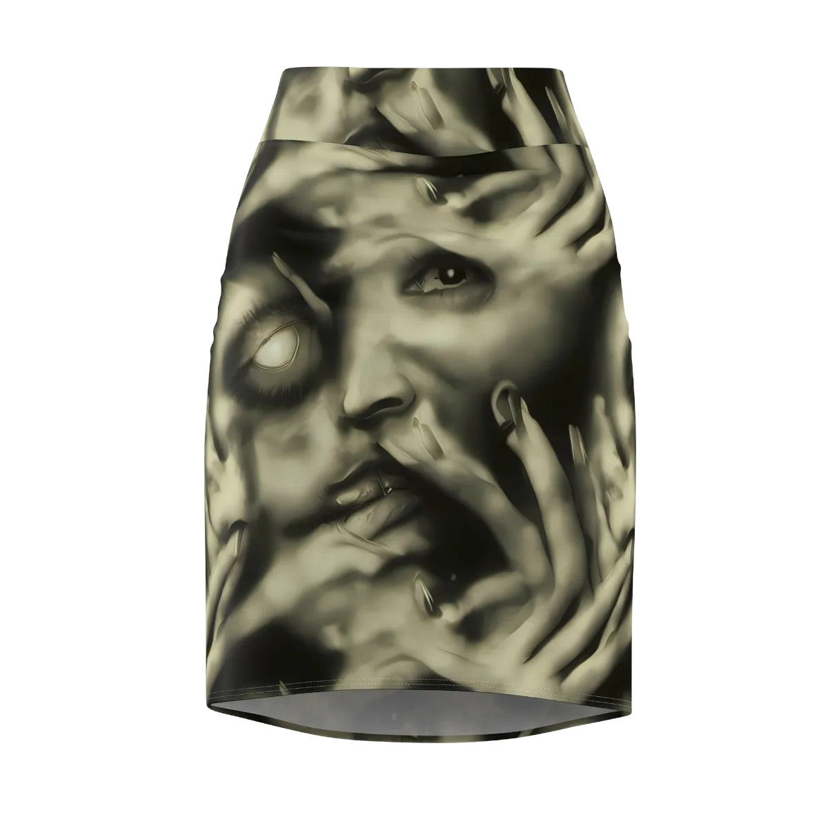 Newtonian Whisper on Pencil Skirt — Front