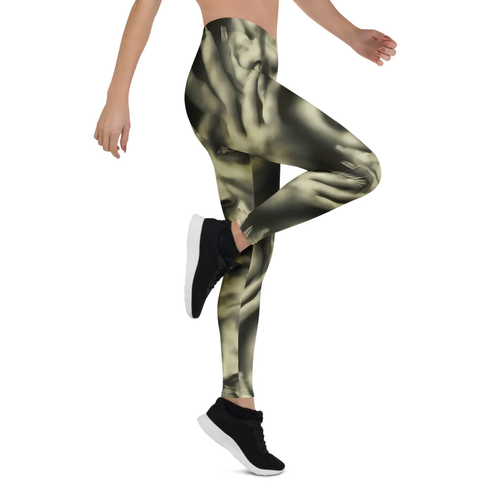 Newtonian Whisper on Leggings — Right