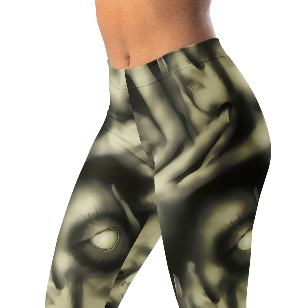 Newtonian Whisper on Leggings — Left Front