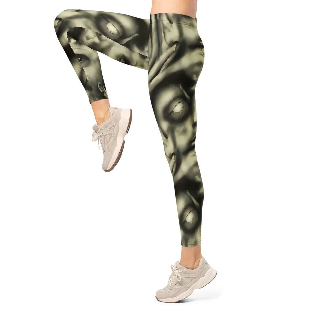 Newtonian Whisper on Leggings — Left
