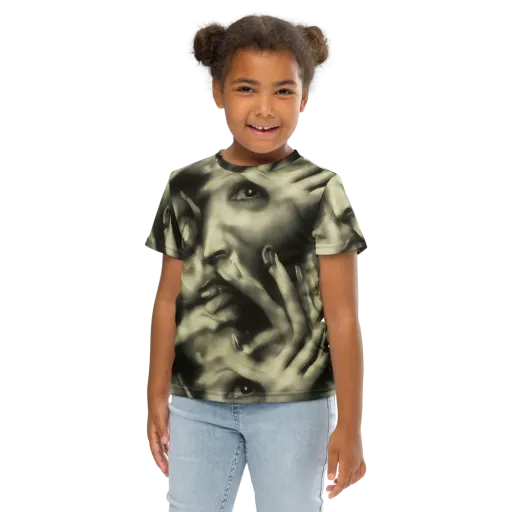 Newtonian Whisper on a Kids Crew Neck T-Shirt