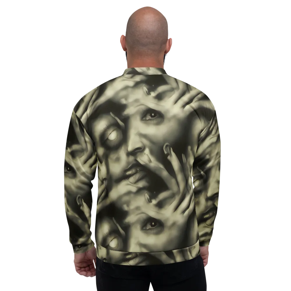 Newtonian Whisper on Bomber Jacket — Back