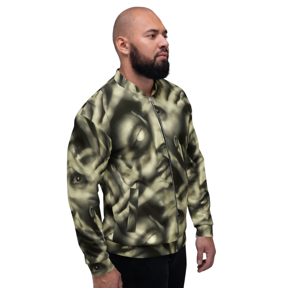 Newtonian Whisper on Bomber Jacket — Right
