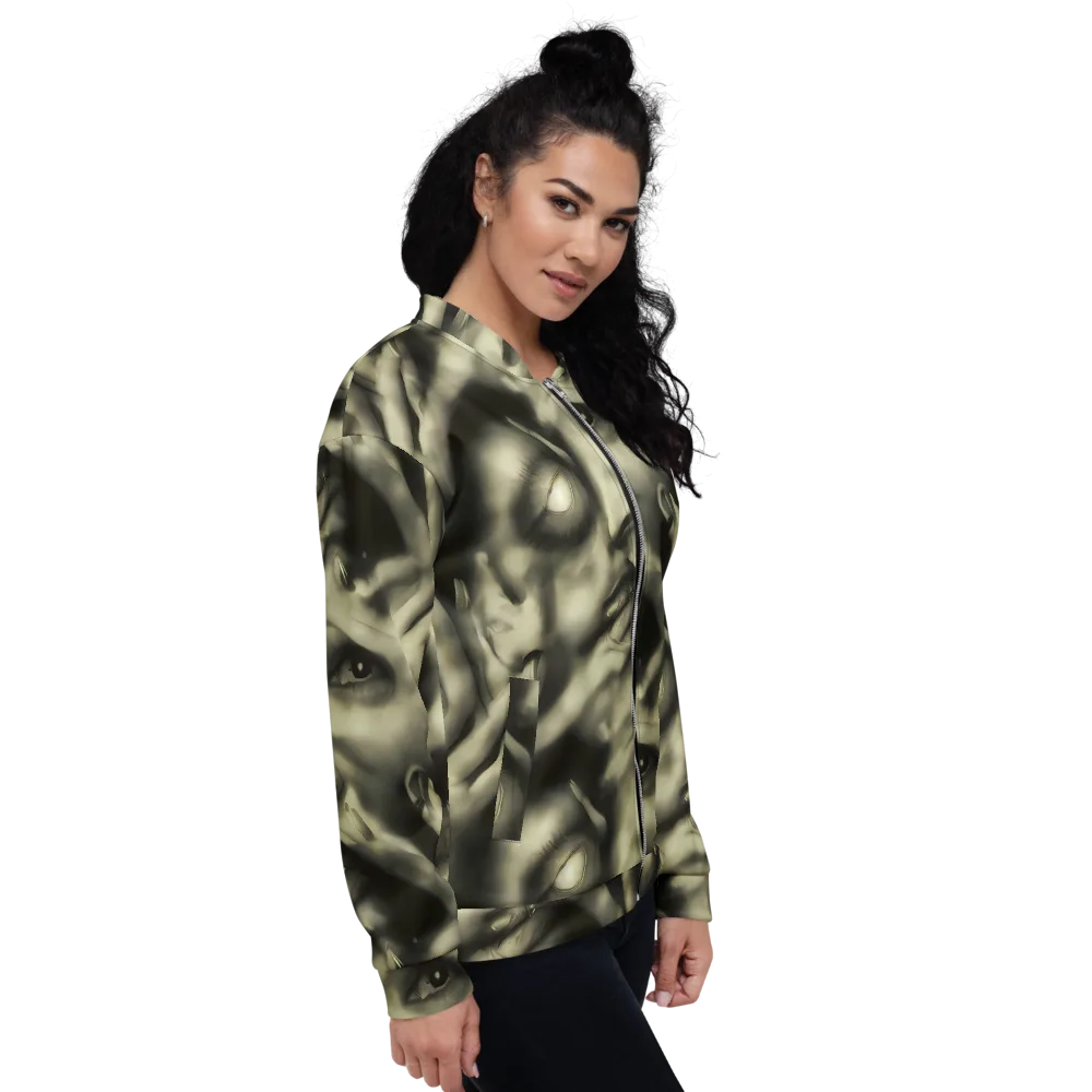 Newtonian Whisper on Bomber Jacket — Right