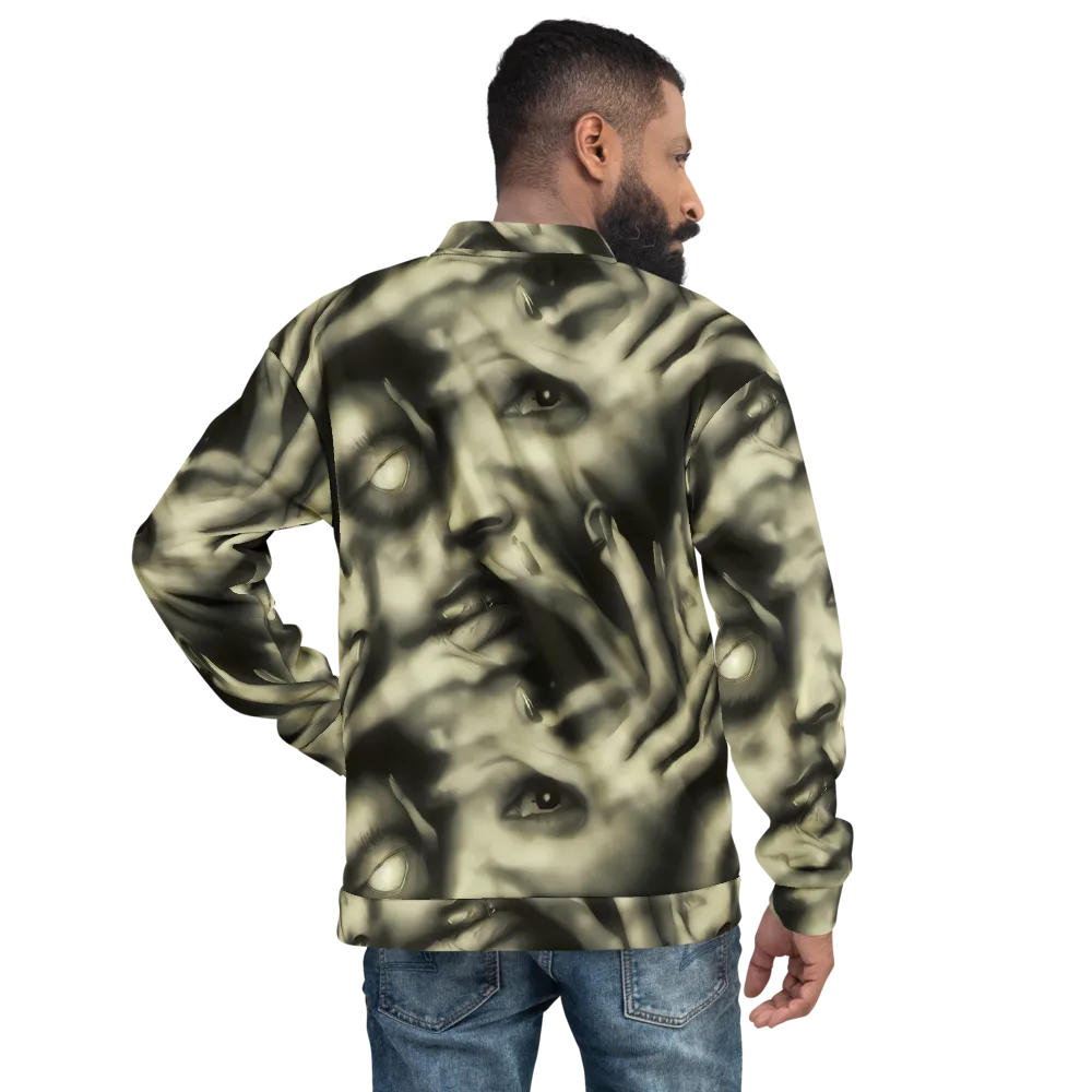 Newtonian Whisper on Bomber Jacket — Back
