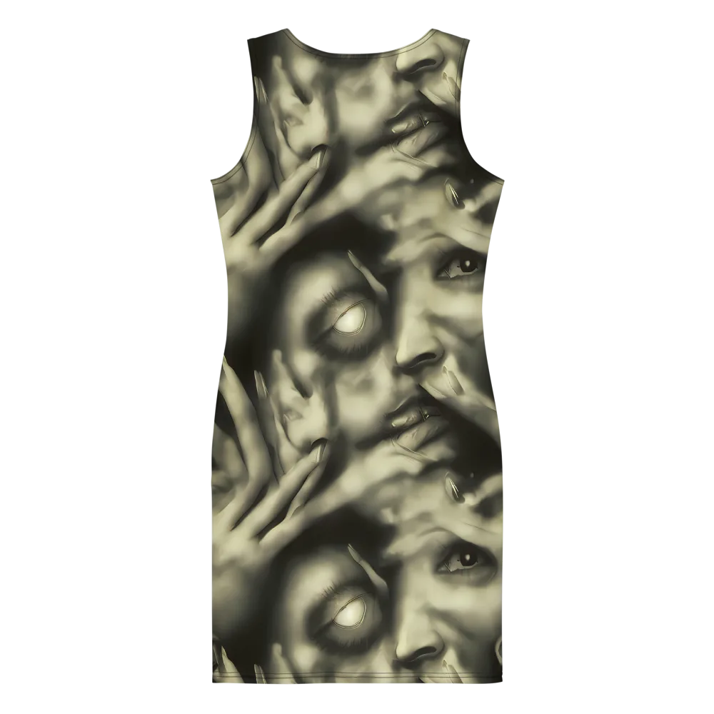 Newtonian Whisper on Bodycon Dress — Back