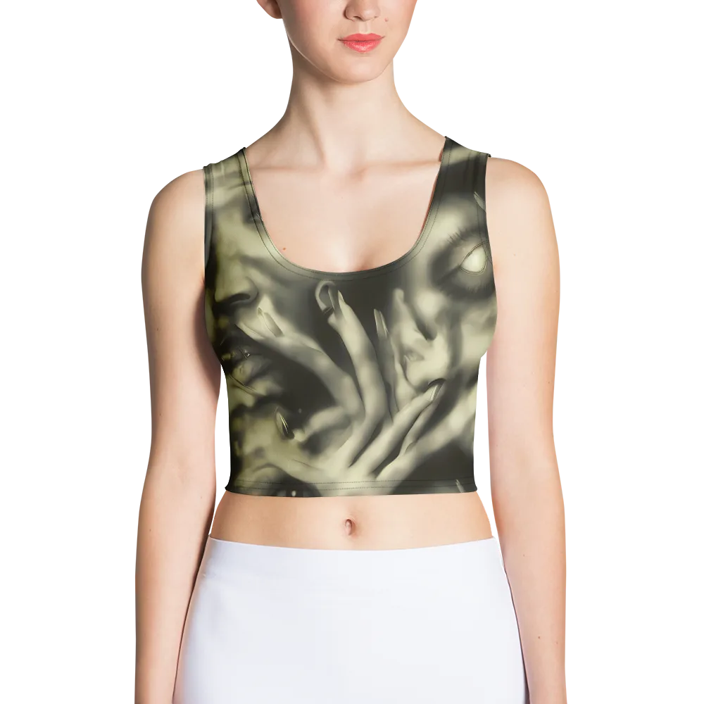Newtonian Whisper on Crop Top — Front