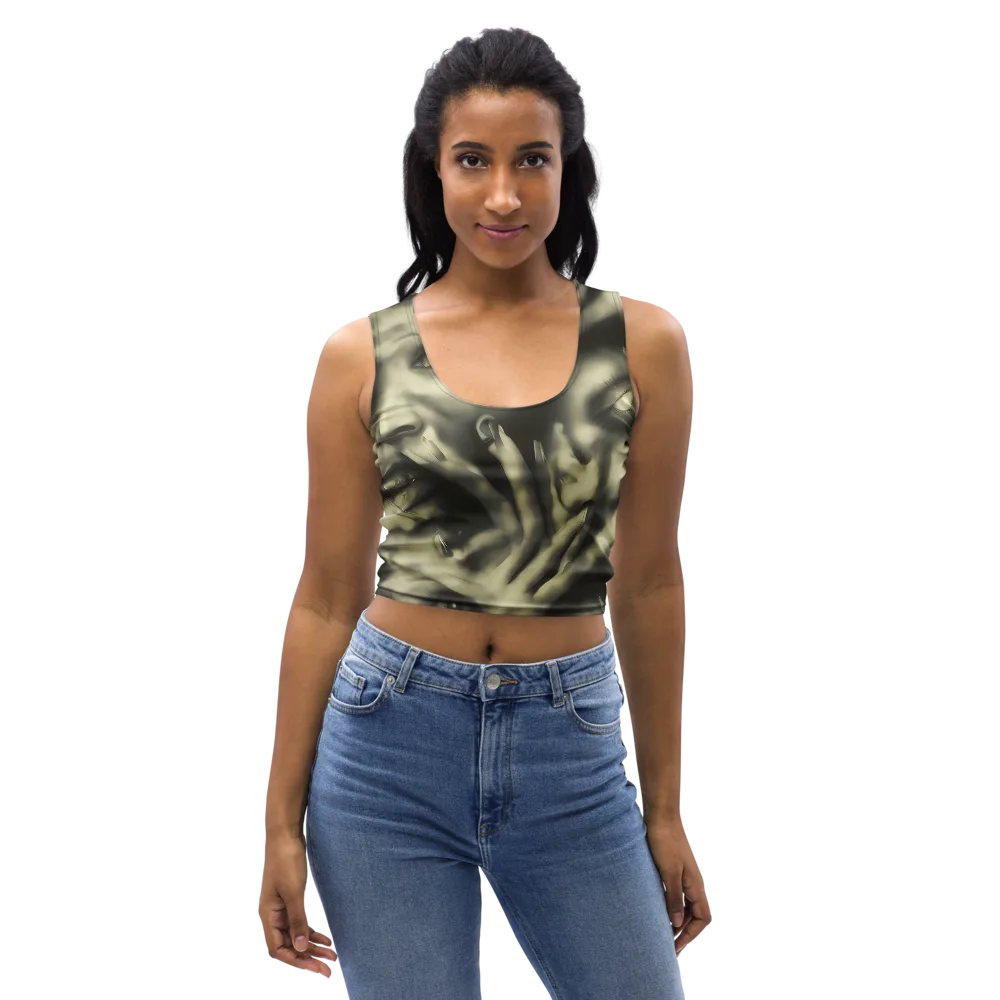 Newtonian Whisper on Crop Top — Front