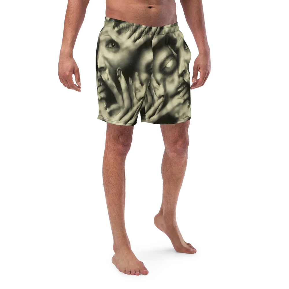 Newtonian Whisper on Swim Trunks — Front