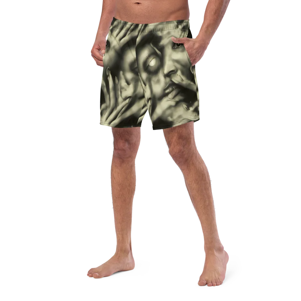 Newtonian Whisper on Swim Trunks — Left Front